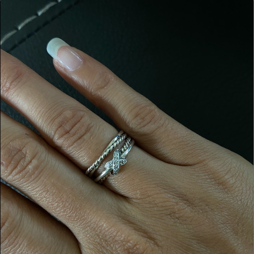 David Yurman infinity ring size 5.5